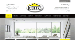 Desktop Screenshot of agence-etimo.com